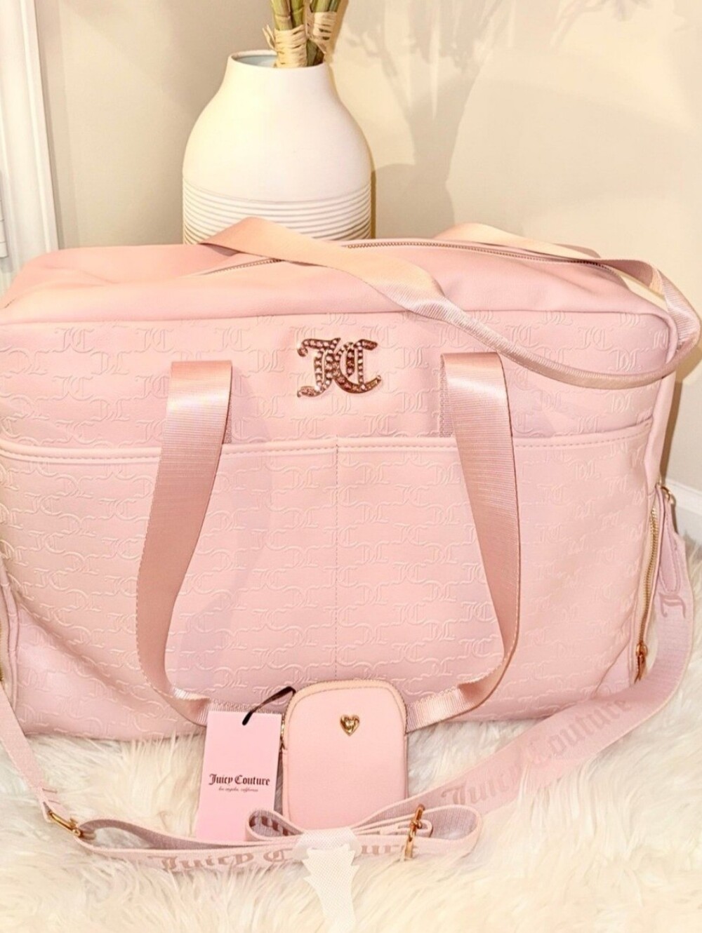 Juicy Couture Weekender Bag Set NWT - Picture 2 of 9